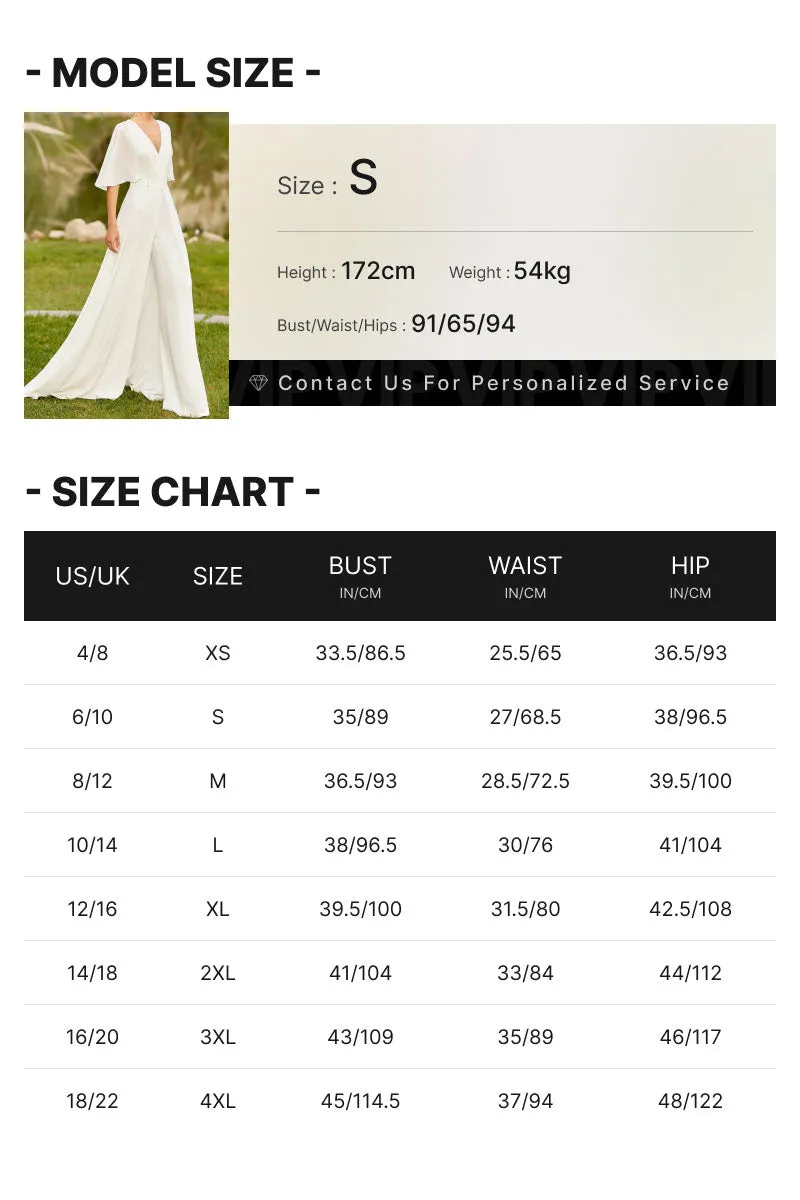 A Line Flutter Sleeve Wedding Dress Country V Neck 2025