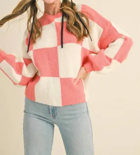 &Merci - Sugar Rush Checkered Sweater