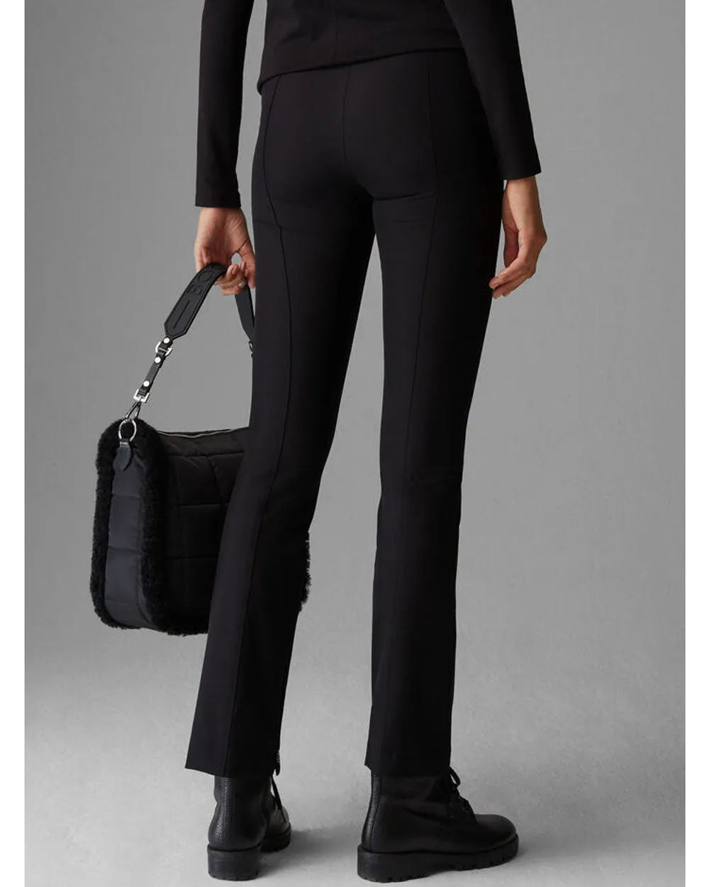 Black Luca Straight Pant