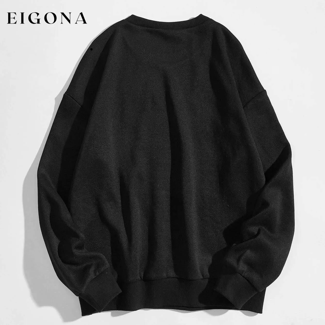 Cartoon Graphic Thermal Lined Sweatshirt