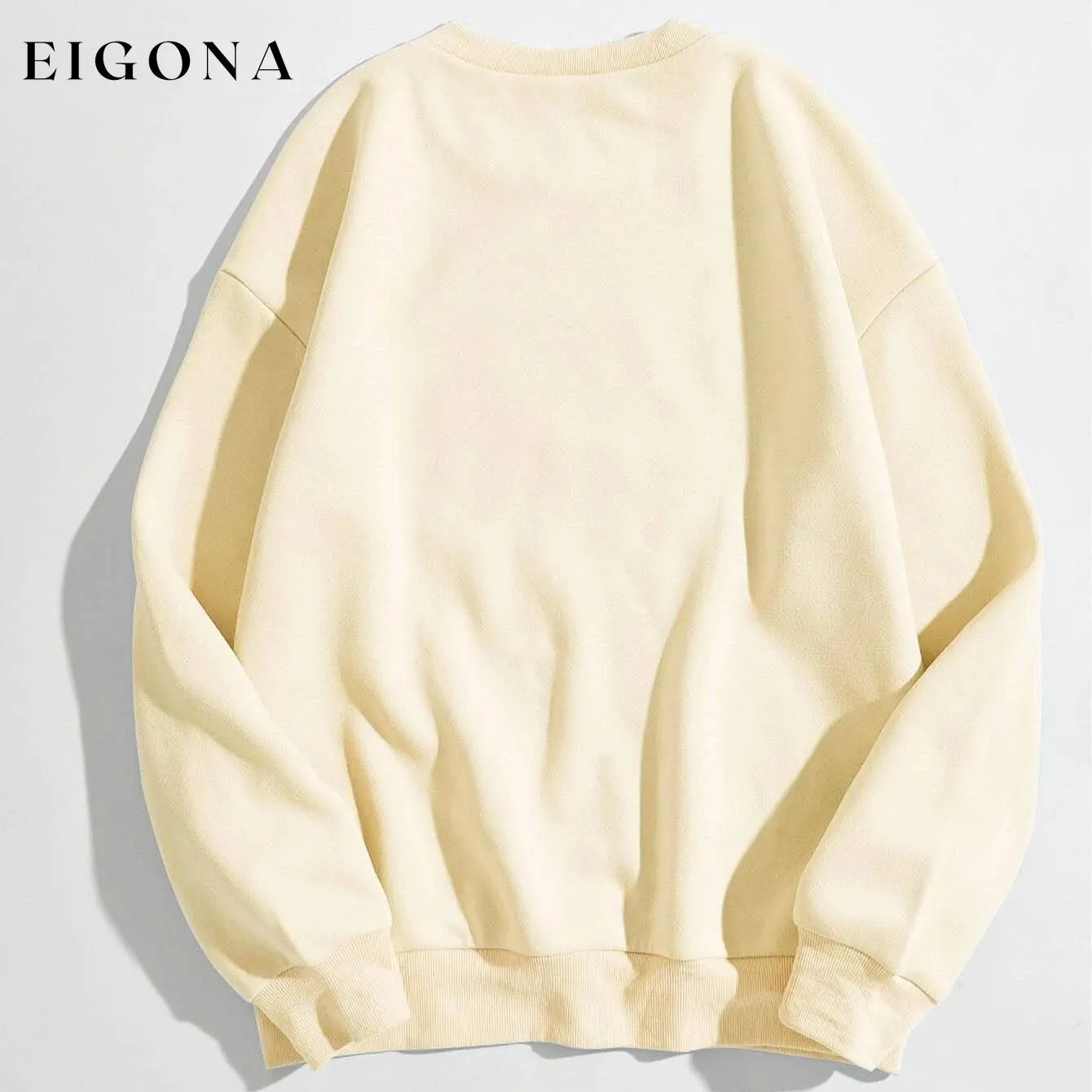 Cartoon Graphic Thermal Lined Sweatshirt