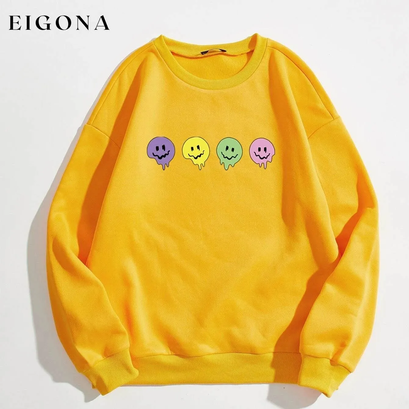 Cartoon Graphic Thermal Lined Sweatshirt
