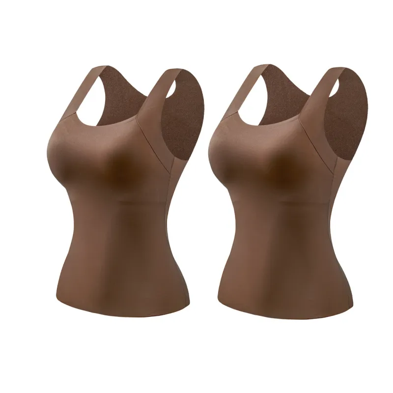 🔥🎅CHRISTMAS SALE -49% OFF 🎄Women’s Thermal Tank Tops with Built-In Bra