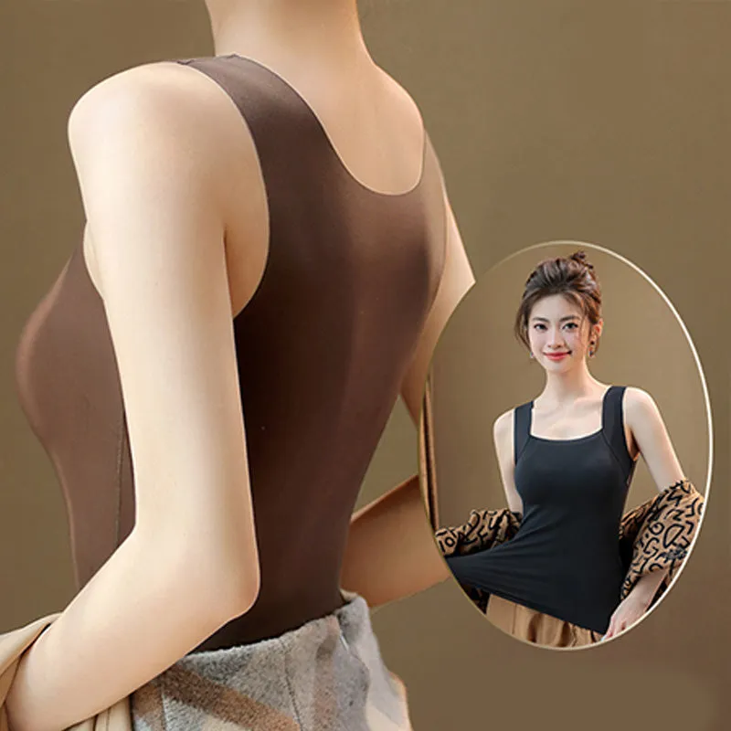 🔥🎅CHRISTMAS SALE -49% OFF 🎄Women’s Thermal Tank Tops with Built-In Bra