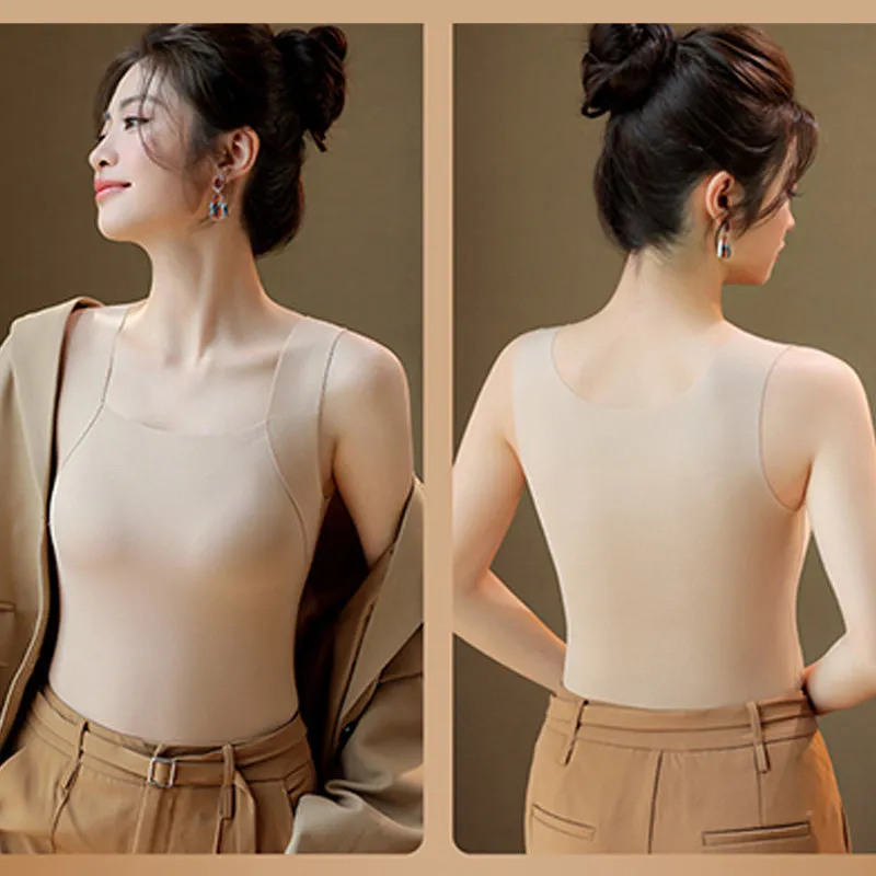 🔥🎅CHRISTMAS SALE -49% OFF 🎄Women’s Thermal Tank Tops with Built-In Bra