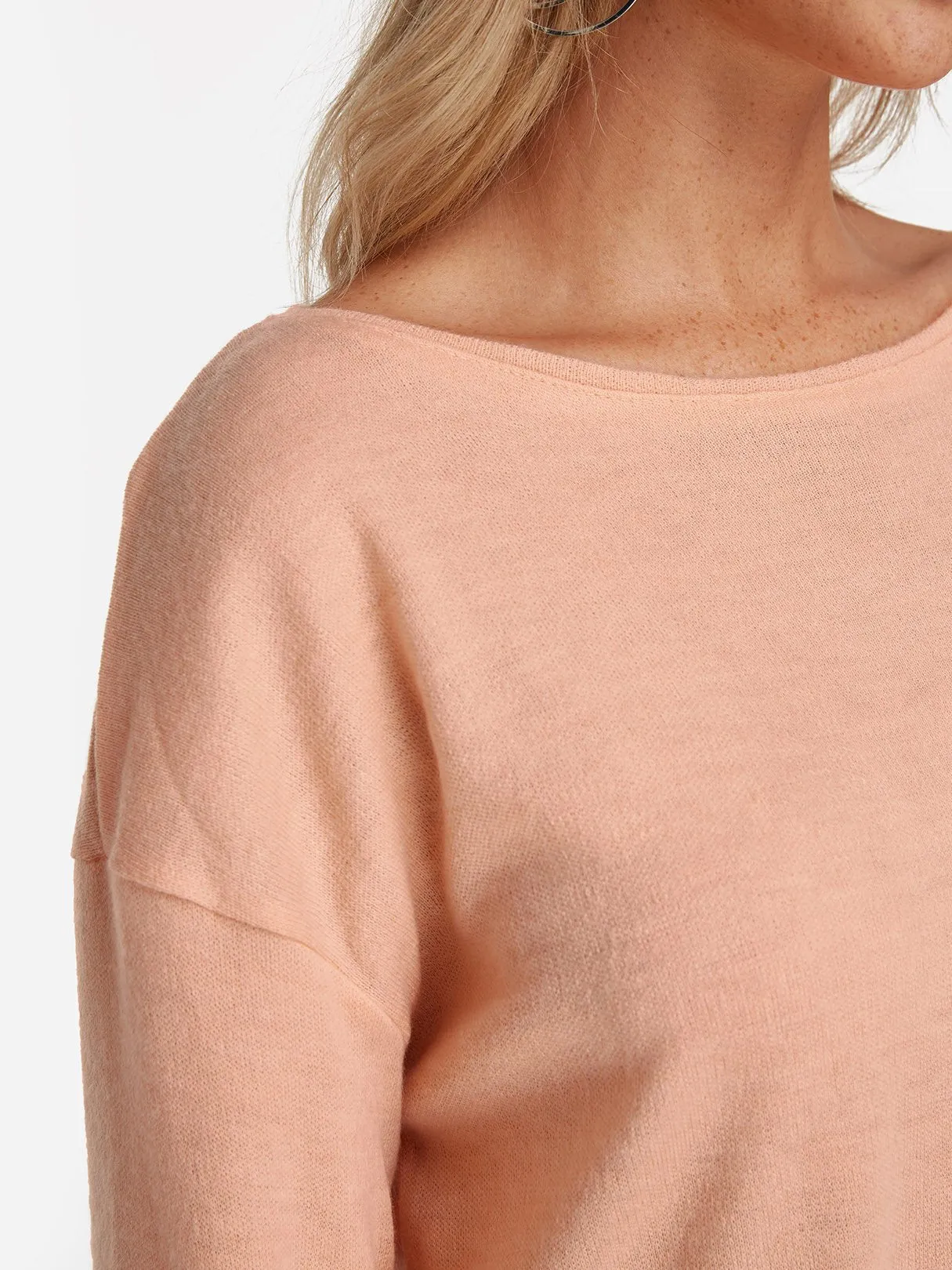 Custom Plain Long Sleeve Round Neck Fashion Tee