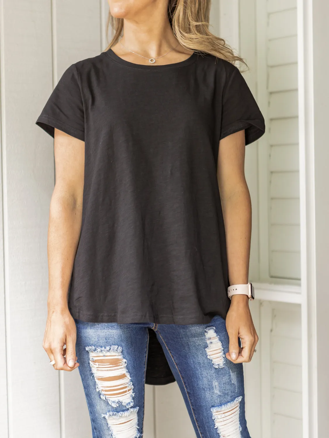 Maggie Tee - Plain Black