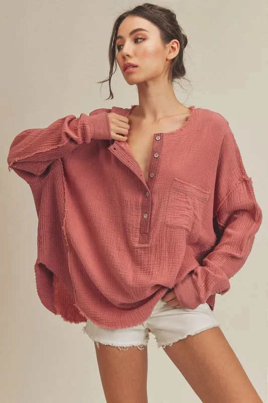 Marjorie Top (Mauve)